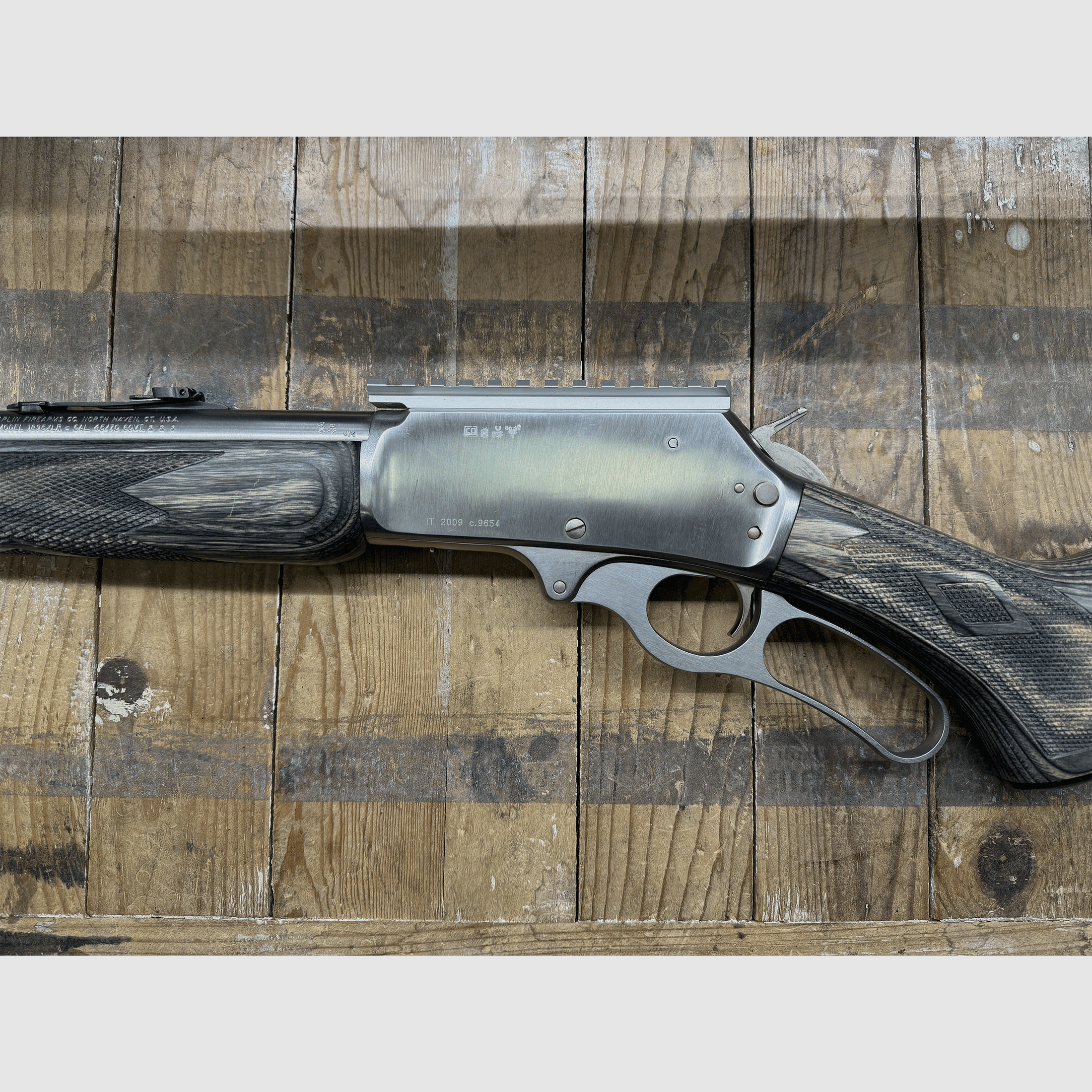 UTILISÉ – FUSIL À LEVIER – MARLIN MODÈLE 1895XLR cal. 45/70 GOVT, image 4 sur 5
