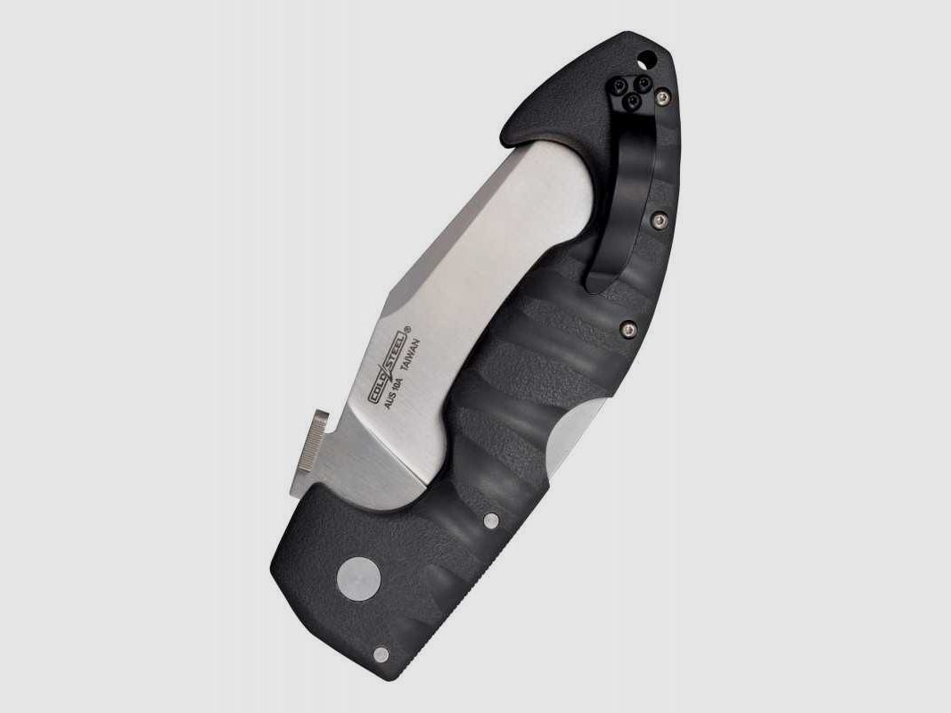 Cold Steel Spartan Taschenmesser, AUS 10A Stahl, Wellenschliff