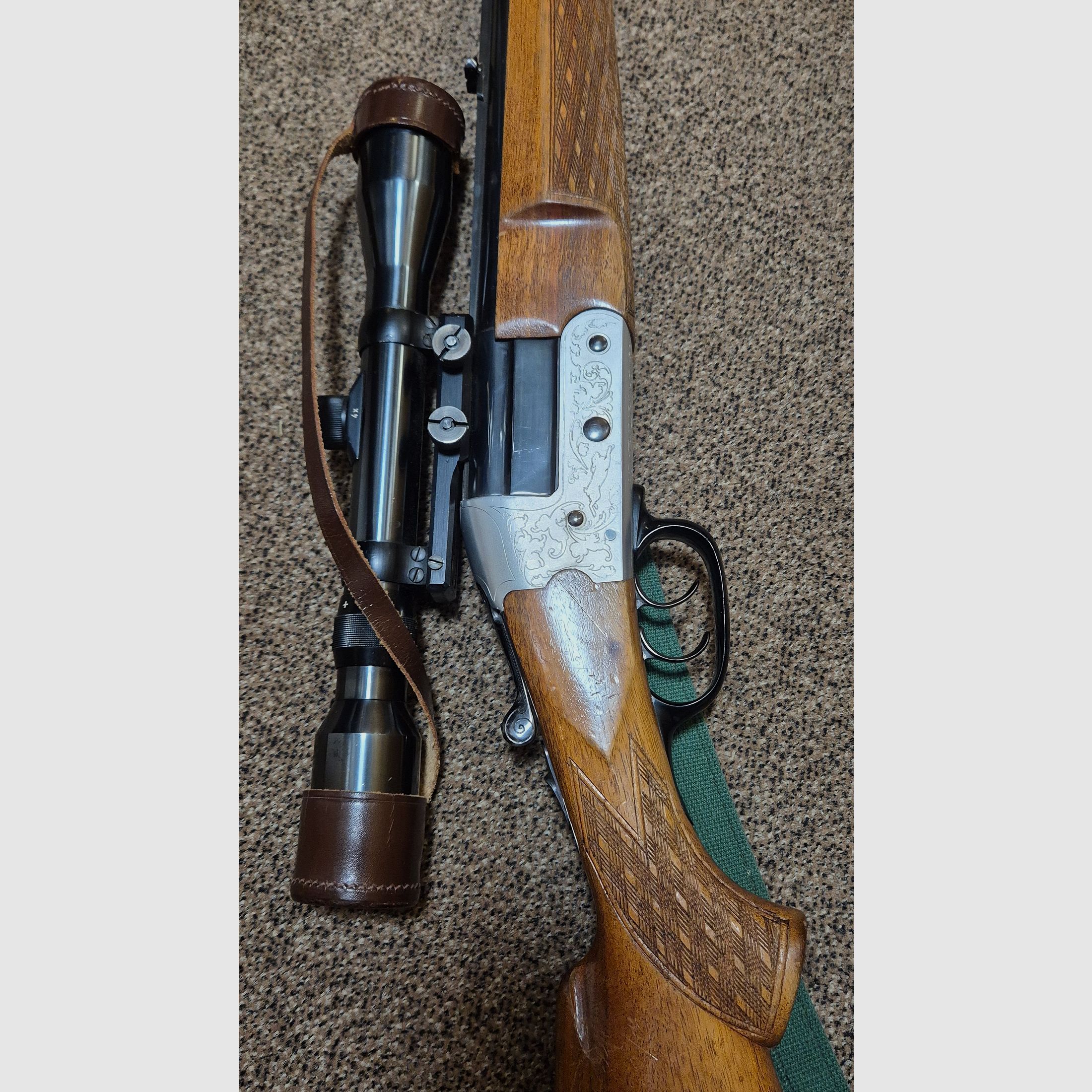 Heym - Bockbüchsflinte Modell 22 SE; Kal. 16/70 und 7 x 57 R