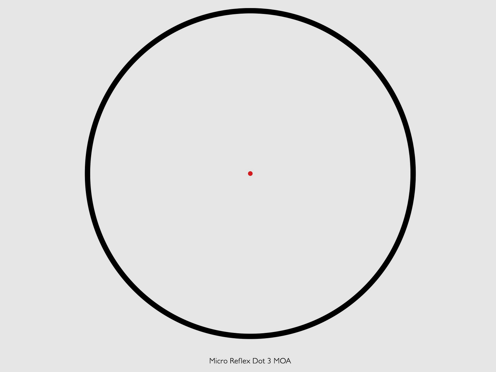 HAWKE Celownik punktowy 12105 Vantage 1x20 9-11mm 3 MOA
