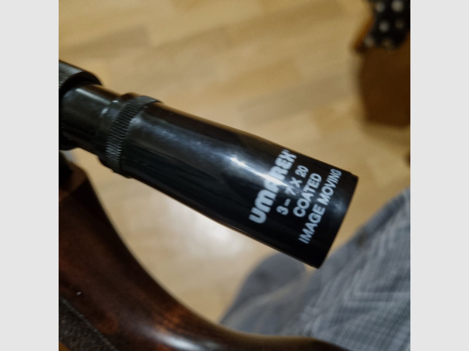 Norica Marvic Gold, 4,5 mm, ZF 3-7x20, Holzschaft