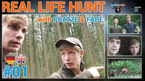 REAL LIFE HUNT with Pratze & Fape - Episode 01 - Deutsch / English subtitles