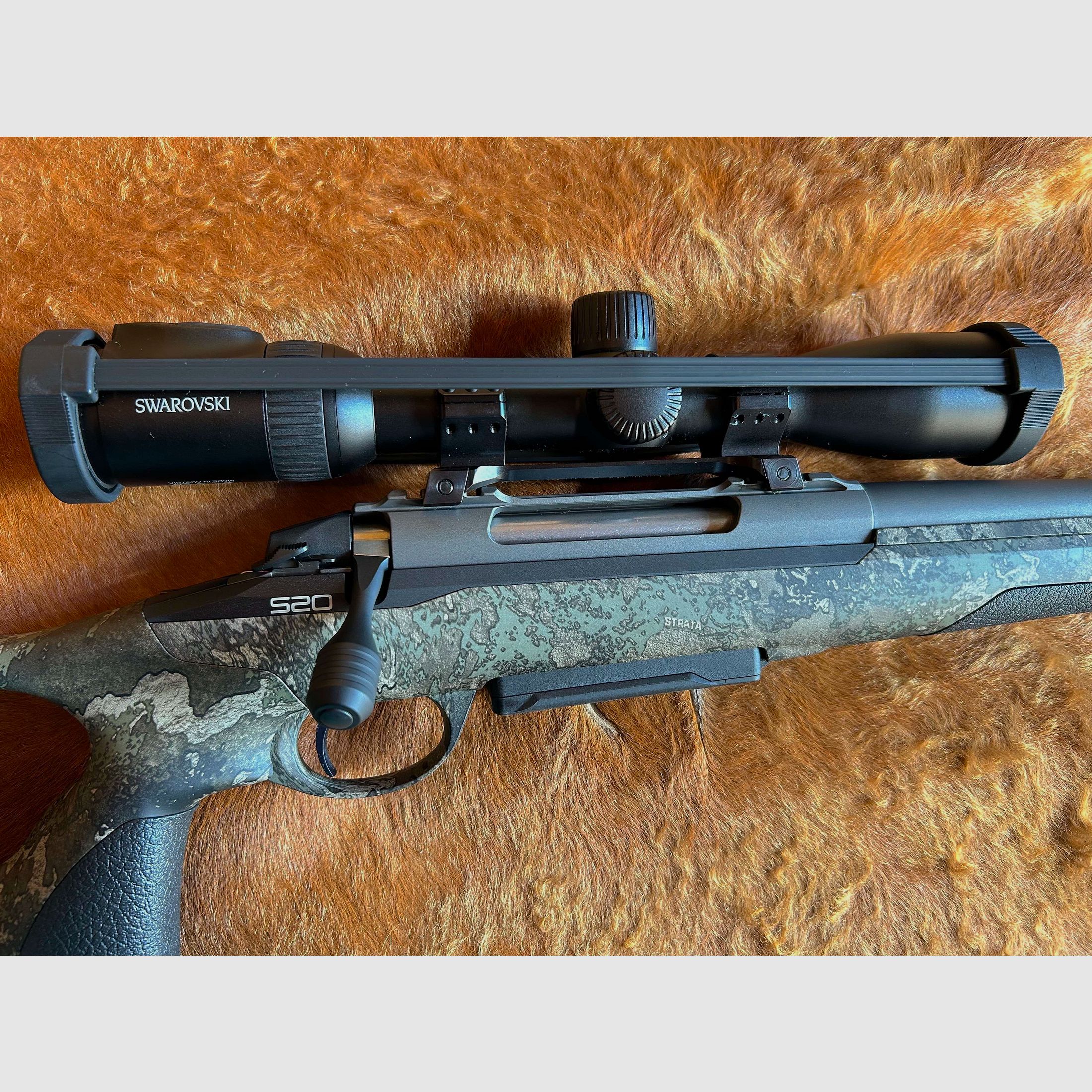 Kombiangebot-Knaller! Sako S20 + Swarovski Z8i | Hunter .308 Cerakote True Timber Strata LL 51cm Camo inkl. Zfr. Swaro Z8i 1,7-13x42 P L, 4A-I *NEU*