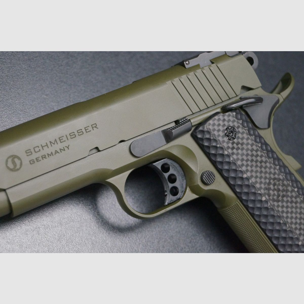 Schmeisser Hugo 1911 OD Green 9mm 6", image 8 sur 10