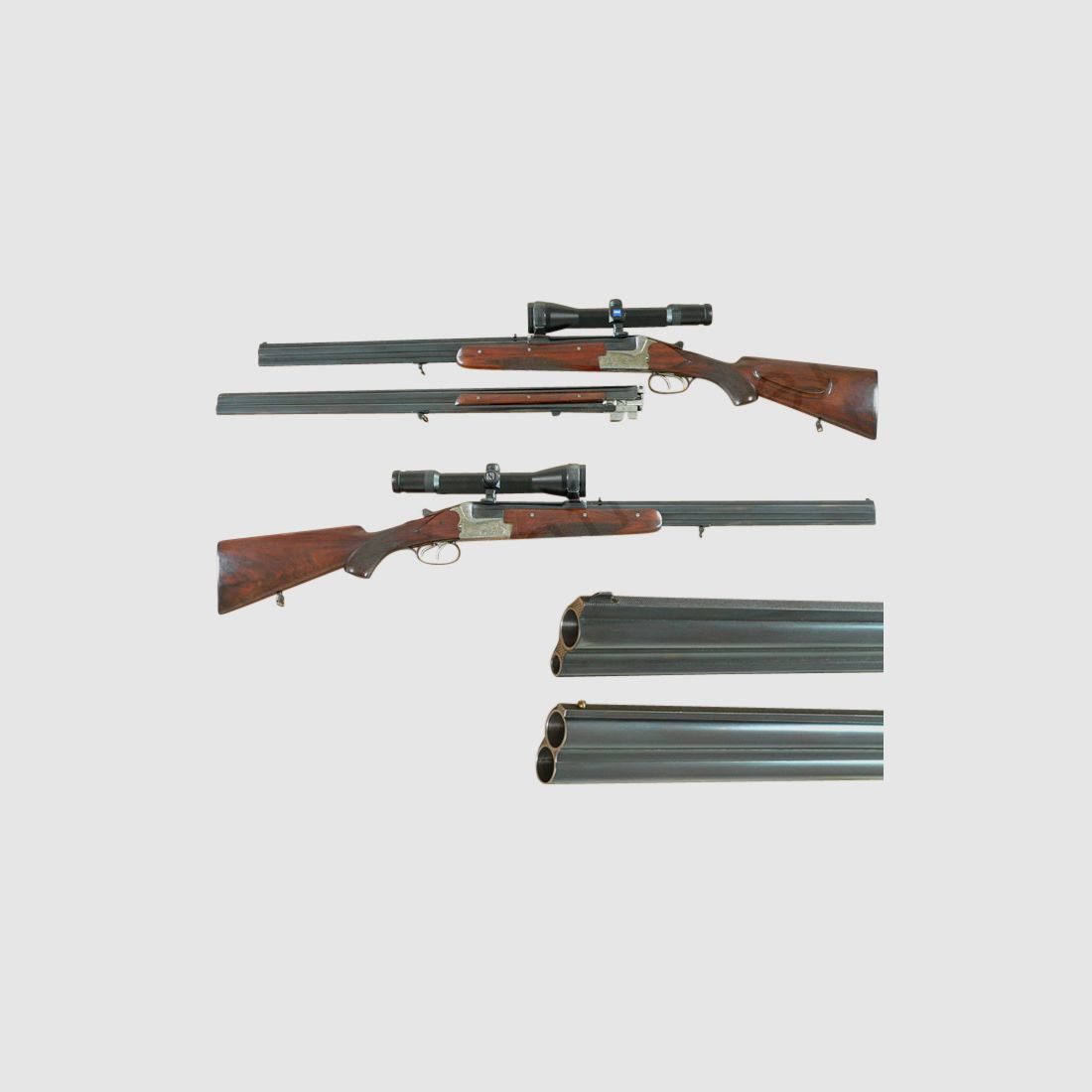 Bockbüchsflinte Merkel Mod. 211e mit WL, Kal. .30-06, 16/70