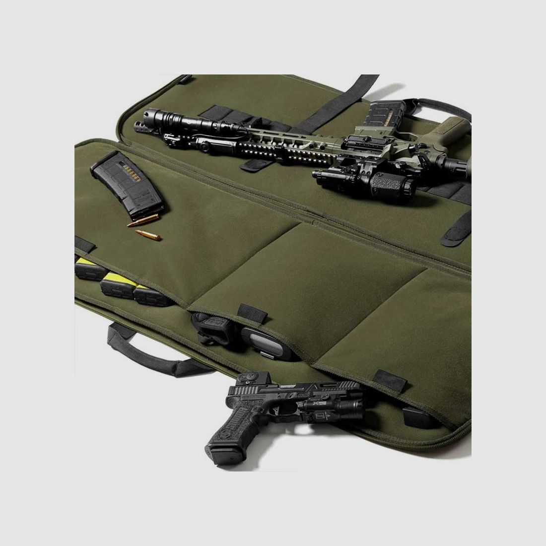 Savior - Wytrzymała Torba na Broń Długą Single Rifle - Specialist Series Single - 51" w kolorze Zielonym RB - RB-SG51-WS-OG, zdjęcie 5 z 6