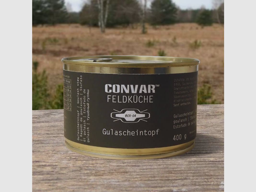 CONVAR Feldküche Gulascheintopf (400 g)