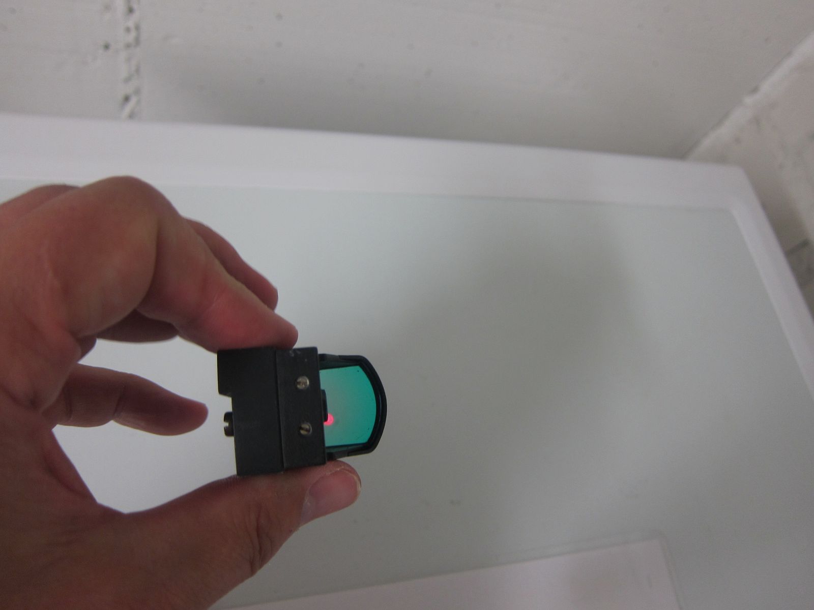 Reflexvisier mit Rotpunkt