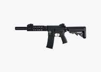 Grand Power AR15 SilentOps 7 cali CHARLIE Delta Armory Czarny S-AEG Airsoft Karabin Wolny od 18 lat