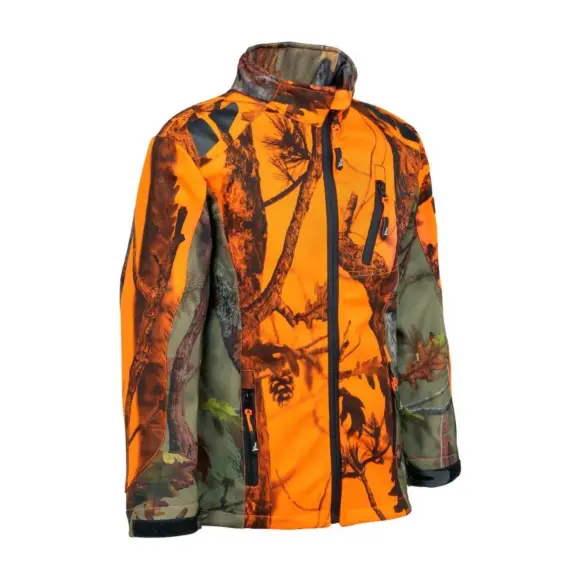 Softshell Jagdjacke Percussion Ghostcamo Kinder