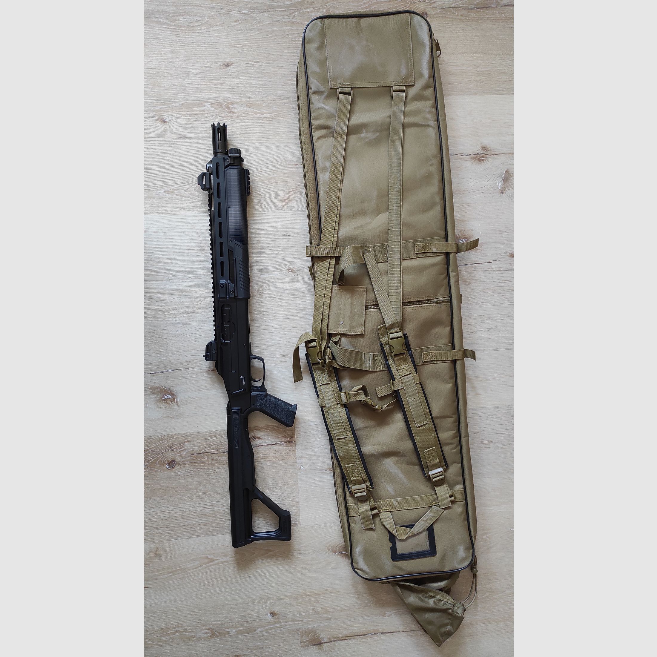 T4E TX 68 /HDX68 CO2-RAM Pump-Action Shotgun kal. .68 zwart incl. draagtas