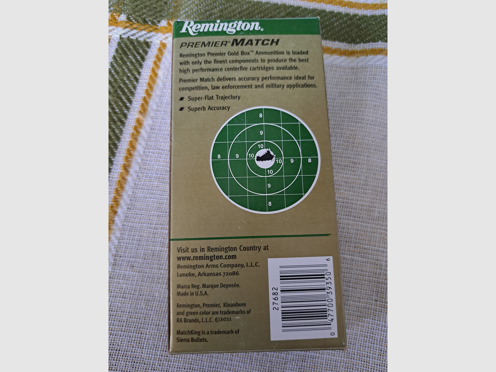 REMINGTON .223 Rem 52gr Matchking BTHP Premier Match