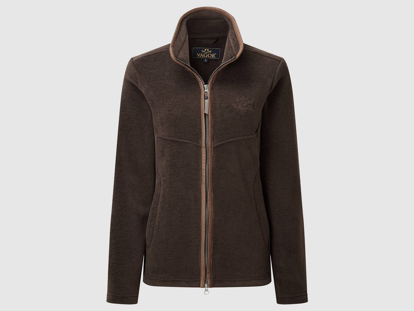 Vagor Polar Fleecejacke Damen braun, Bild 1 von 3