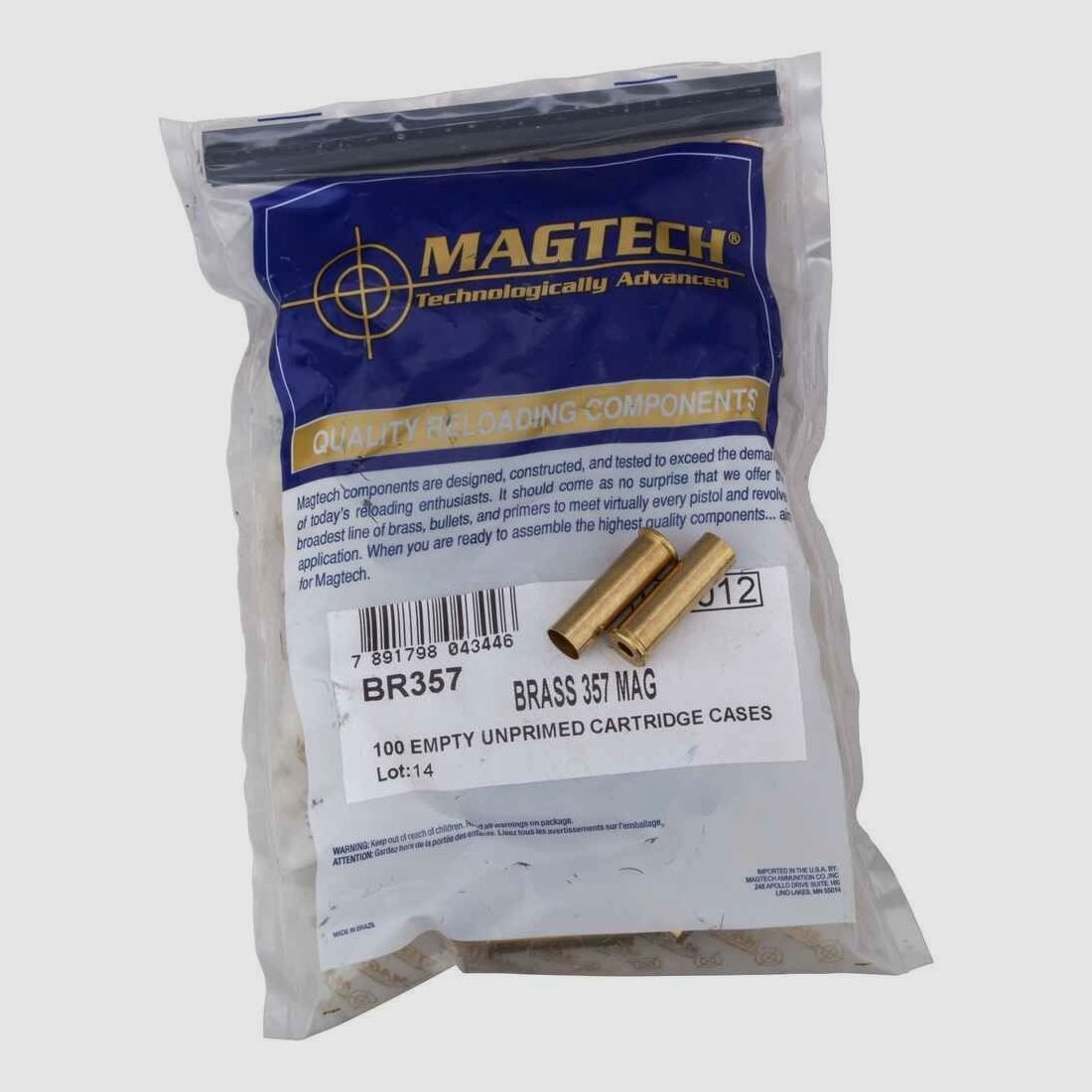 Étuis 357 Magnum Magtech VE100