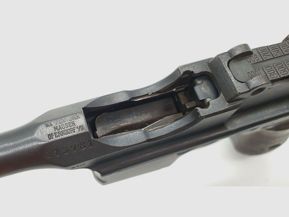 Original Mauser Oberndorf	 C96mit Anschlagschaft