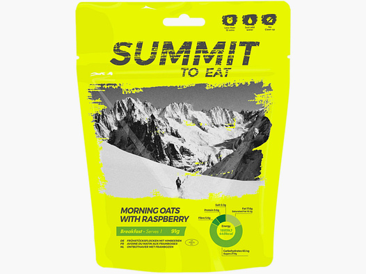 Summit To Eat Haferflocken mit Himbeeren