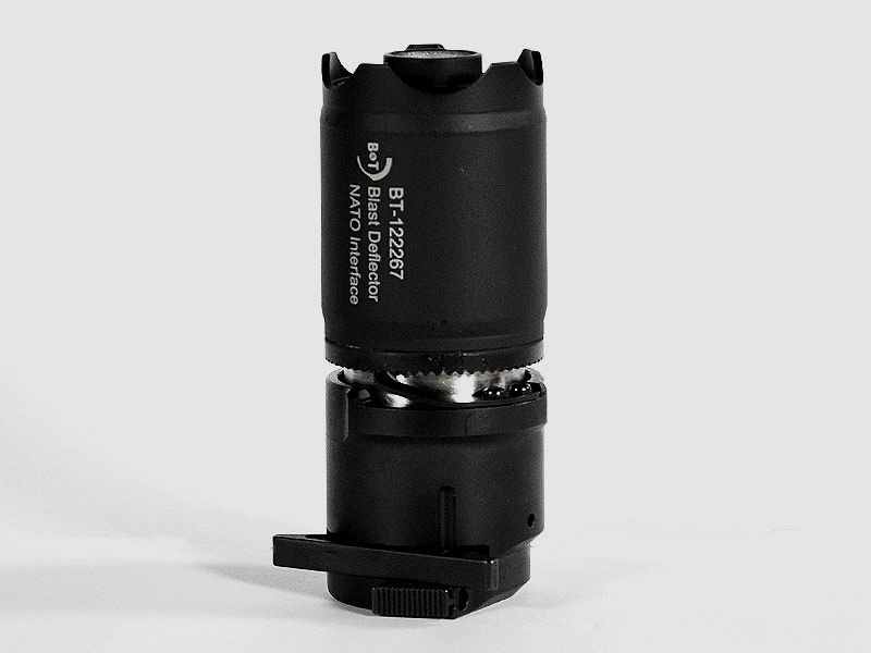 B&T Blast Deflector mit Glasbrecher Rotex-X, Schwarz