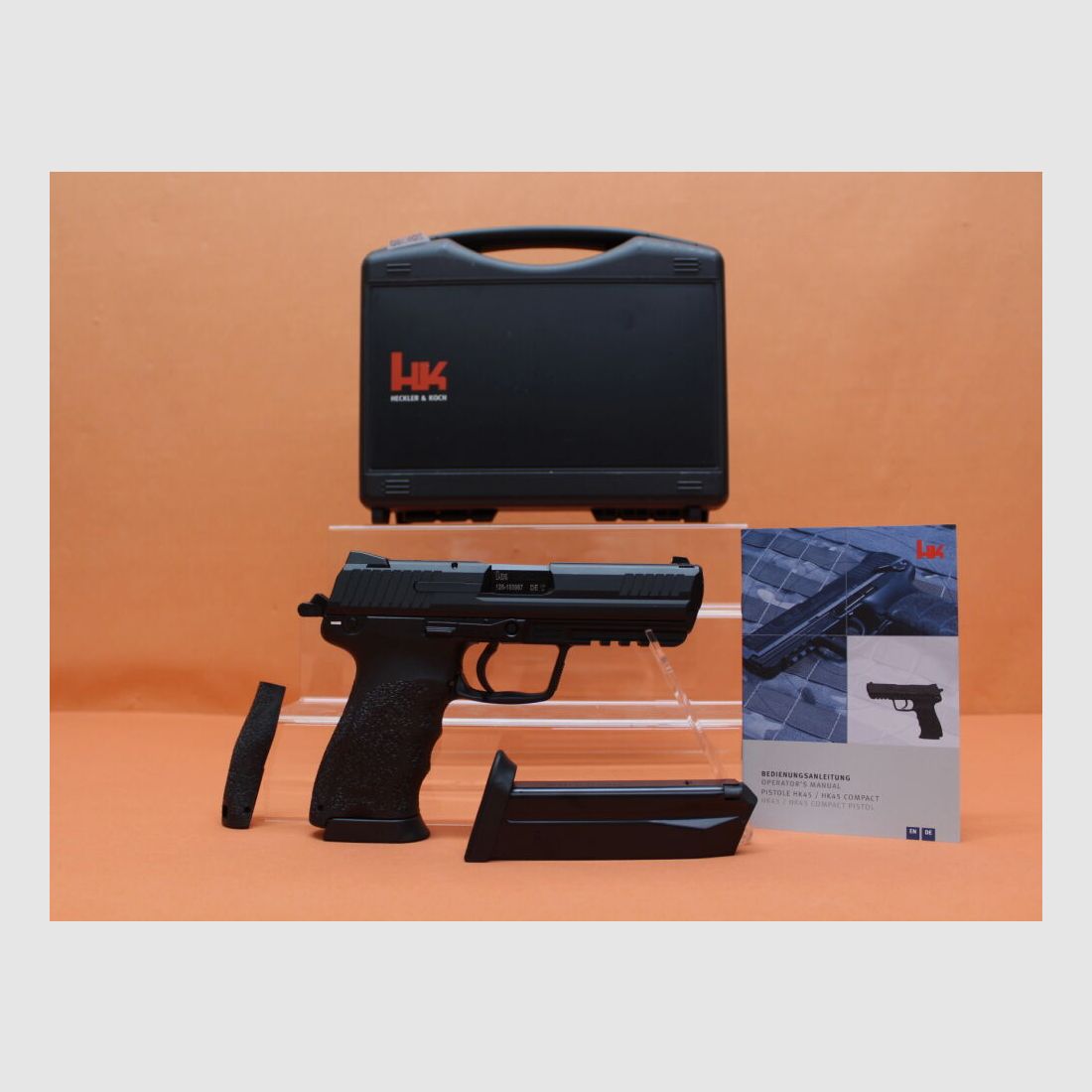 Heckler&Koch Ha.Pistole .45Auto Heckler&Koch HK45 Full Size (V1) 113mm Polygonlauf/ 3-Dot Visierung (.45ACP)