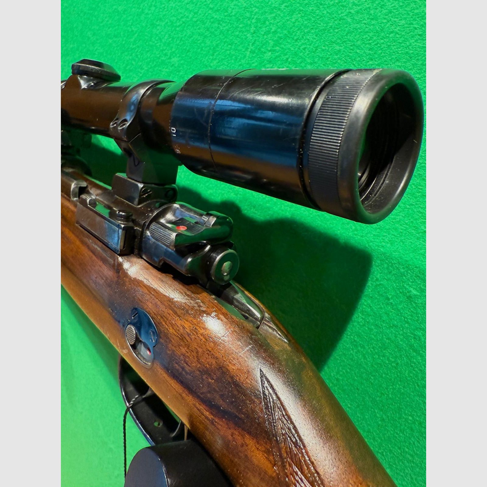 Mauser Stutzen 98 (Mauser-Werke Oberndorf) 7x64 & Zeiss 2,5-10x52, immagine 9 di 10