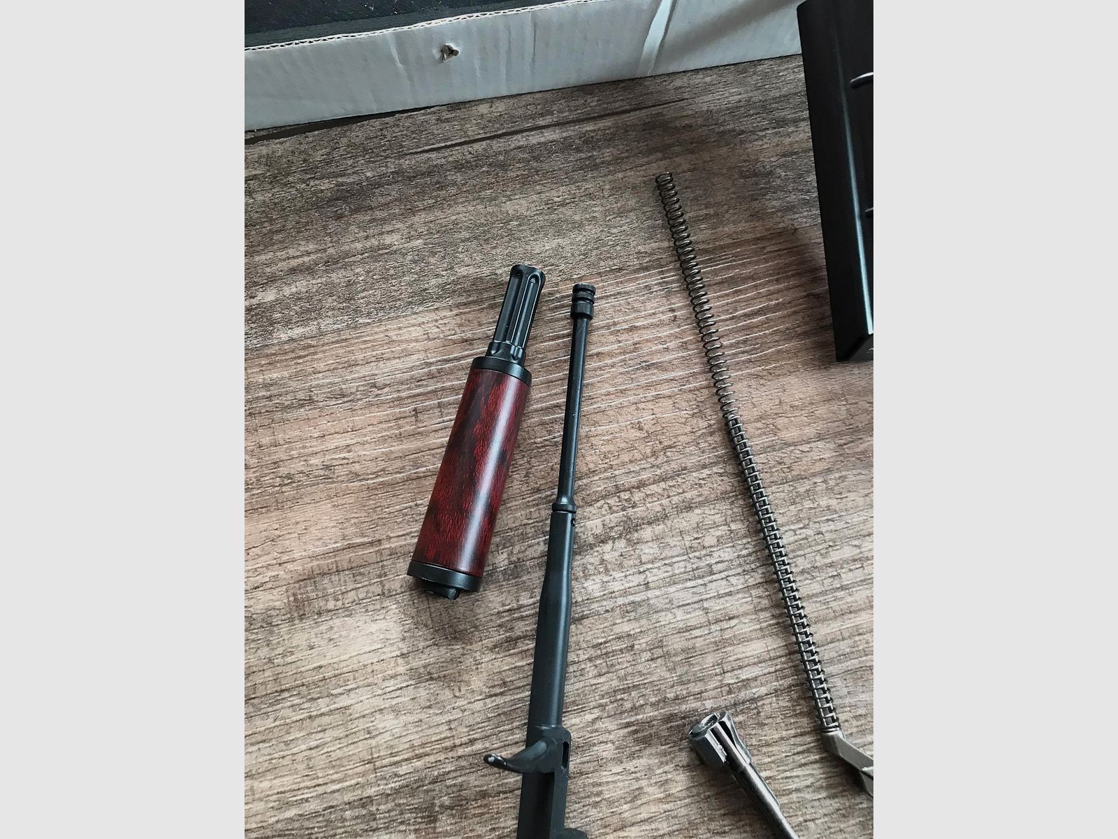 Alloy Army AK74/AKM miniature model scale 1/2.05 metal fully disassemblable, shell ejection