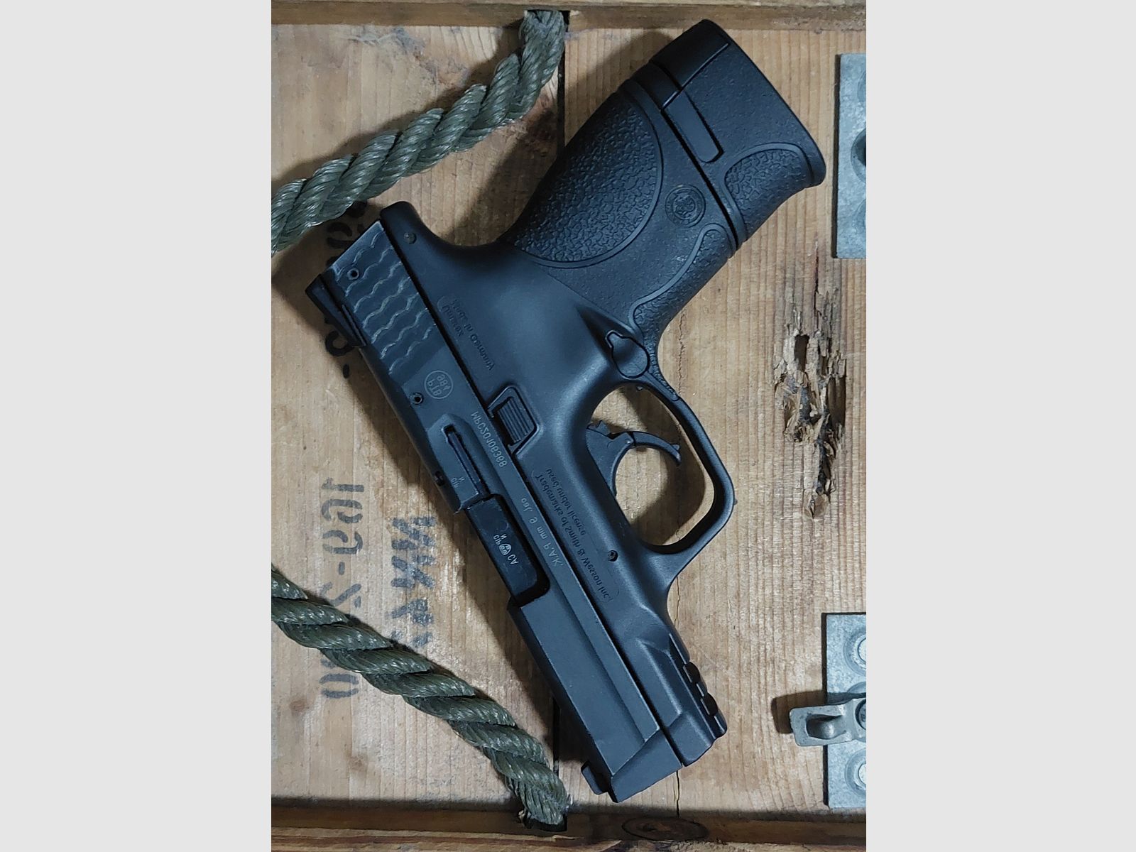 Smith&Wesson M&P9c 9 mm P.A.K (PTB 984) MP 9 MP9 MP9c Schreckschuss keine Walther Glock HW94 Colt