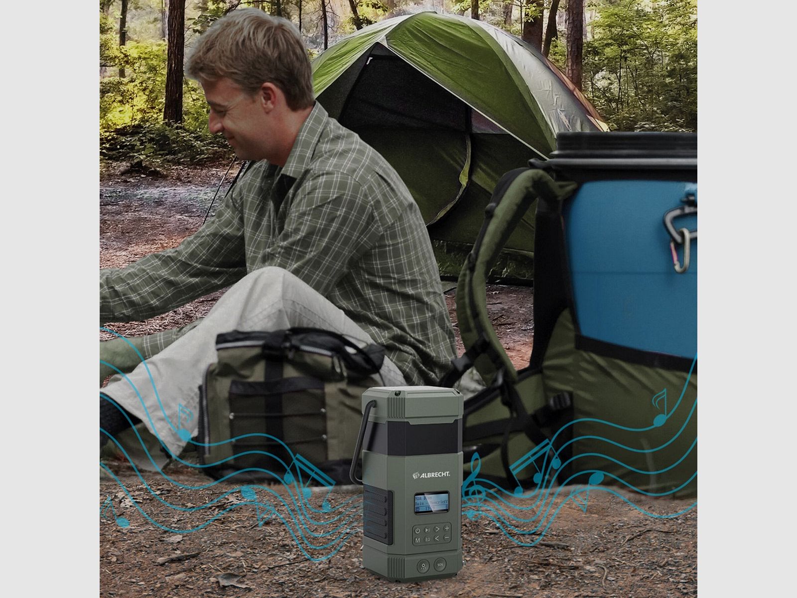 Outdoor/Crank Radio Albrecht DR 114, image 4 of 5