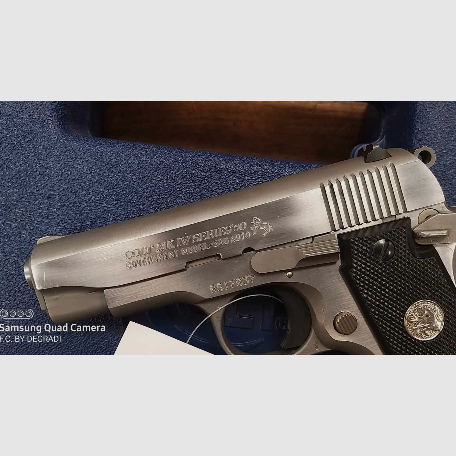 COLT GOVERNMENT MK IV KALIBER 380 AUTO, Bild 3 von 4