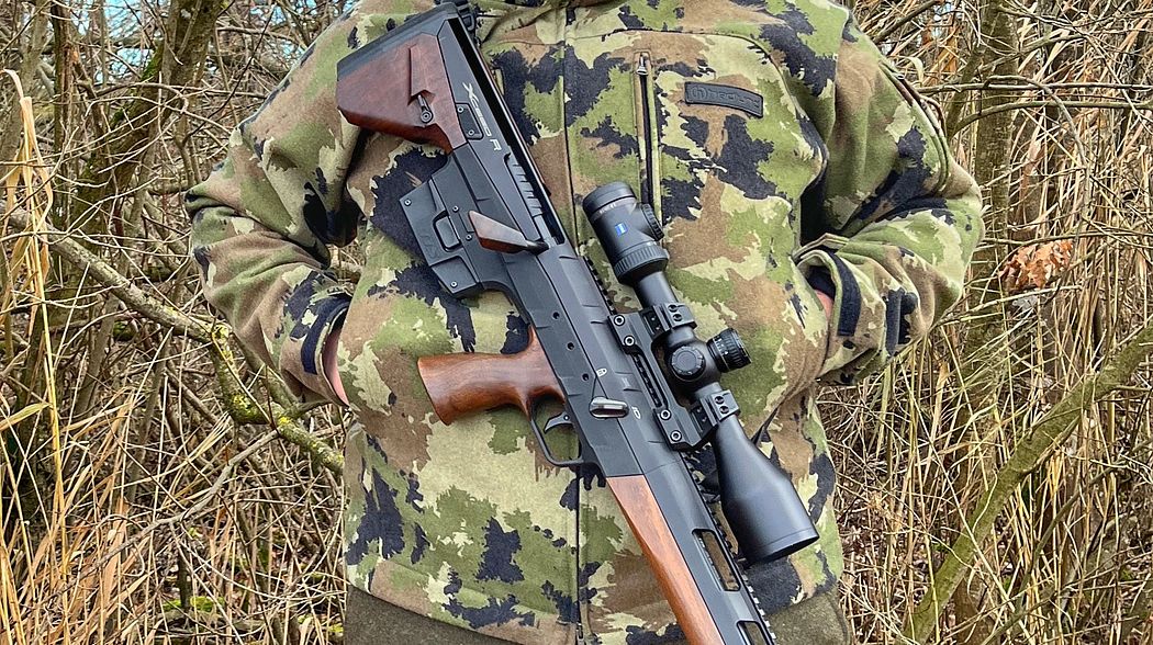 Hedlund Grenland Pro Silent Forest - Herren Lodenjacke aus Camo Pro Loden