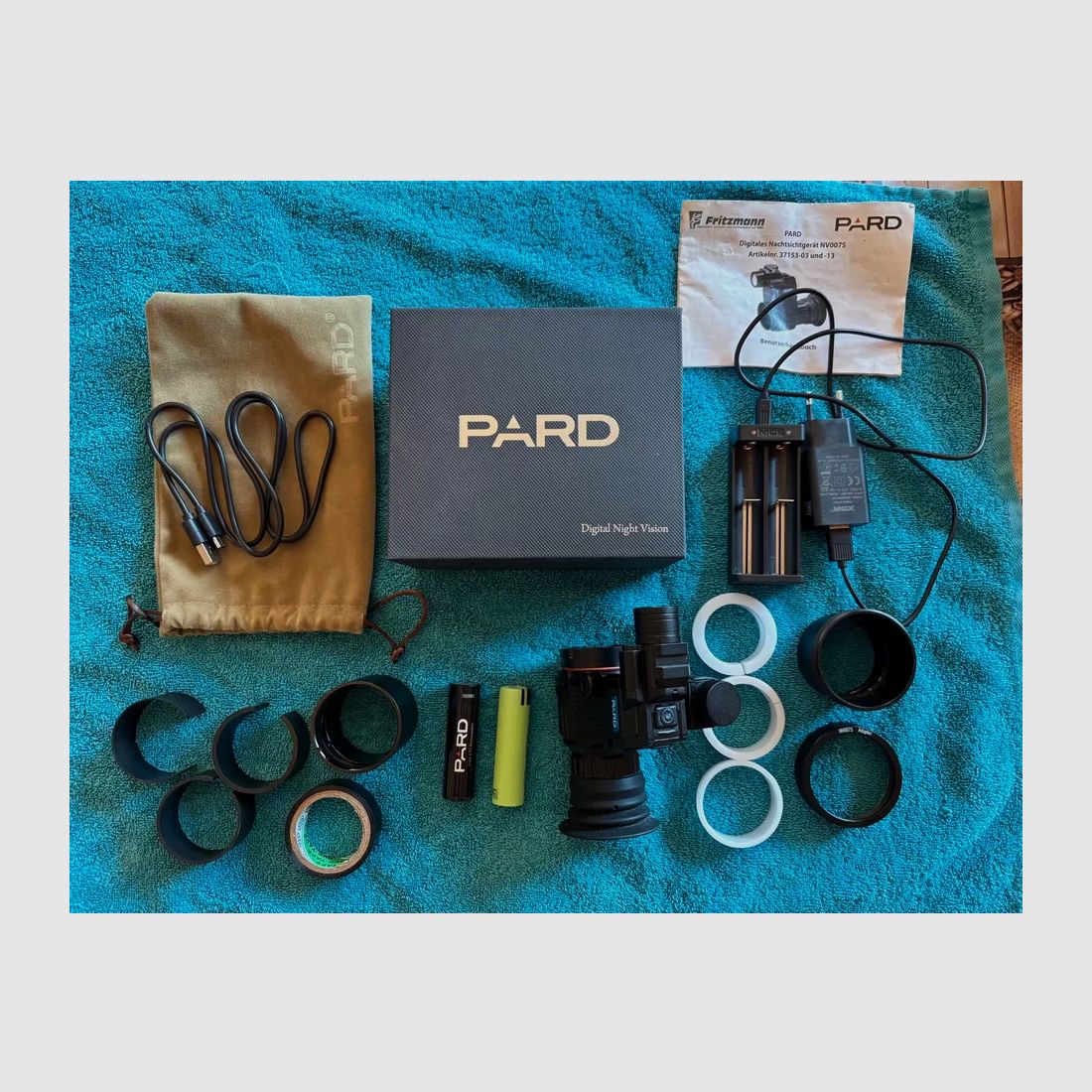 Pard NV007S Top wie neu mit viel Zubehör!