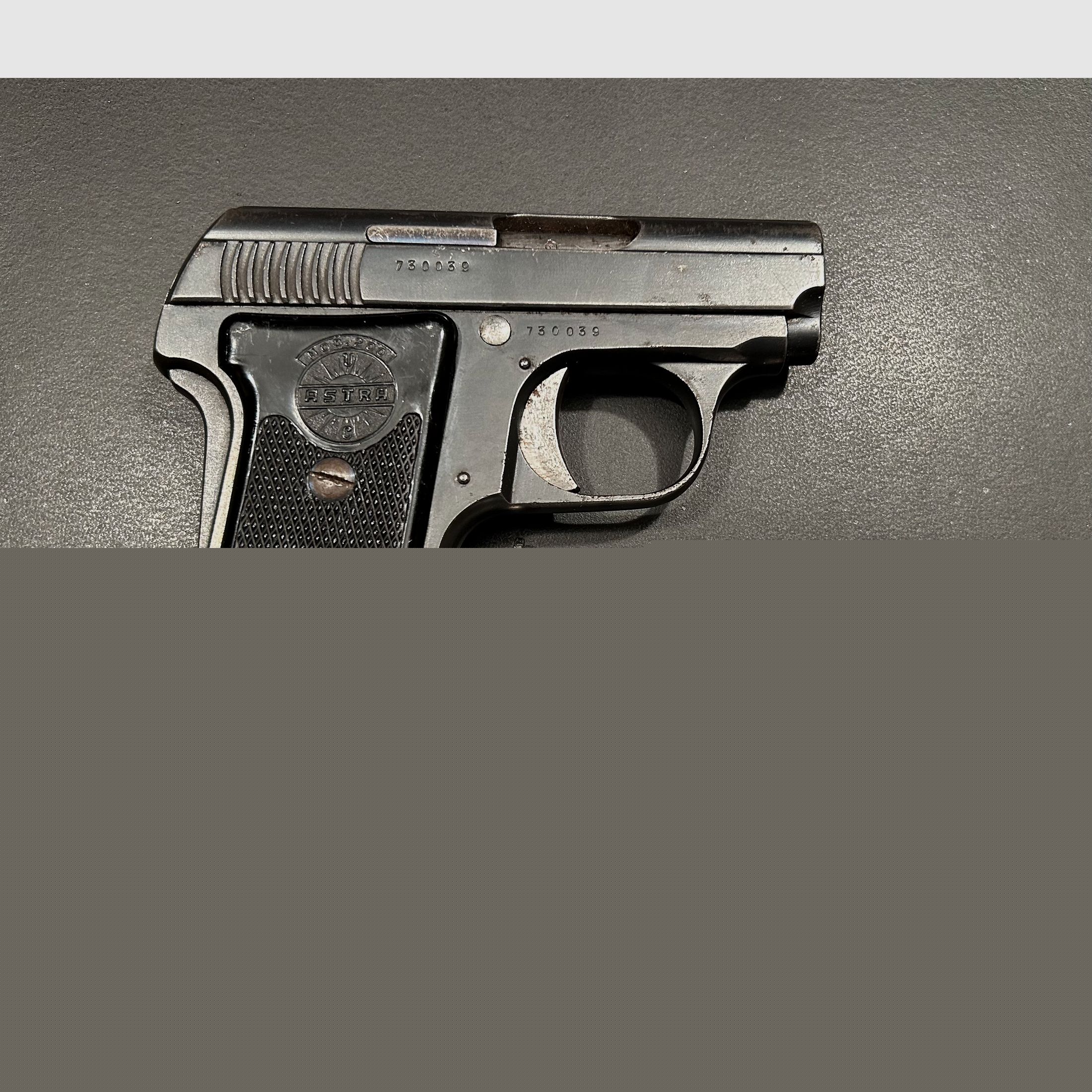 Pocket pistol Astra 6.35mm