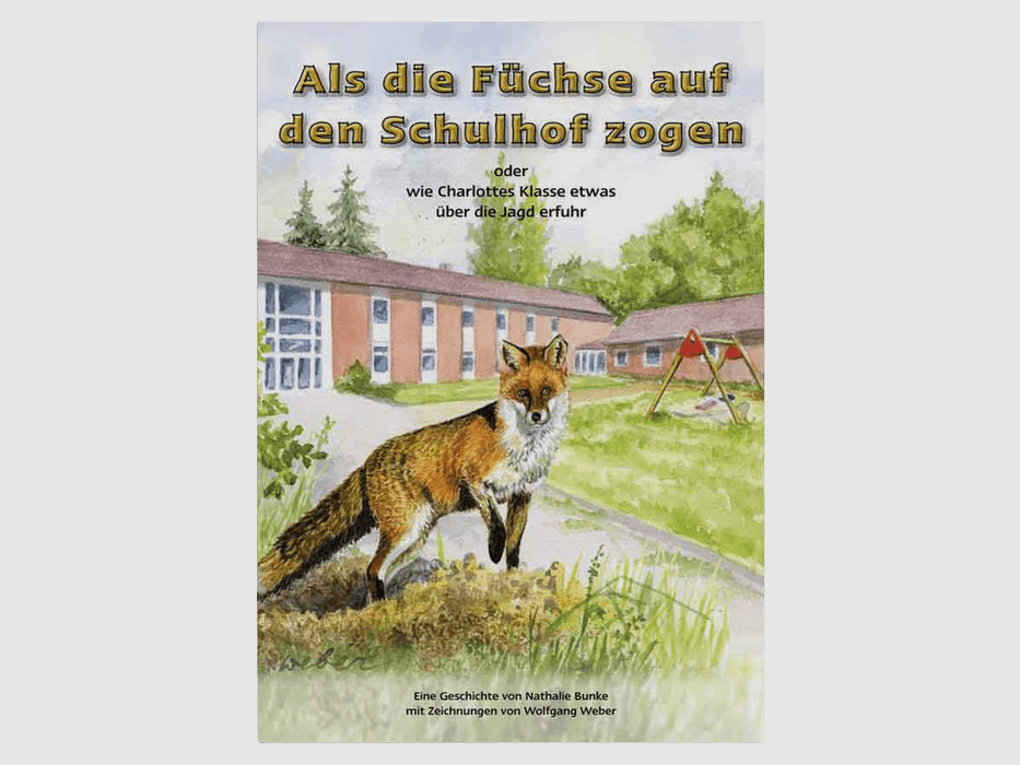 Folleto infantil "Cuando los zorros se mudaron al patio de la escuela"