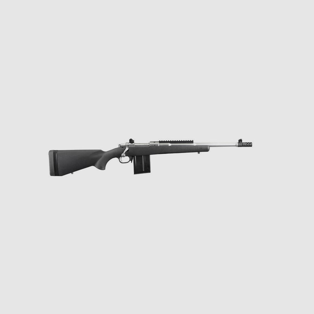 Fusil Scout Ruger Compe STL Acier inoxydable