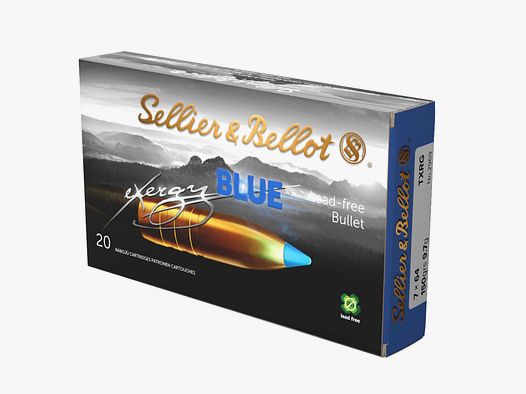 Sellier & Bellot 7x64 TXRG blue 9,7 g/150 gr pro 20 Stk.