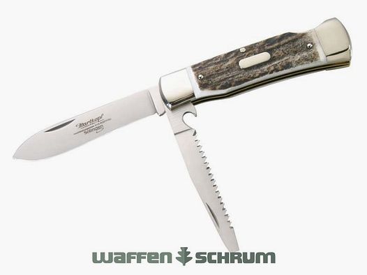 Hartkopf Jagdtaschenmesser mit Hirschhorn