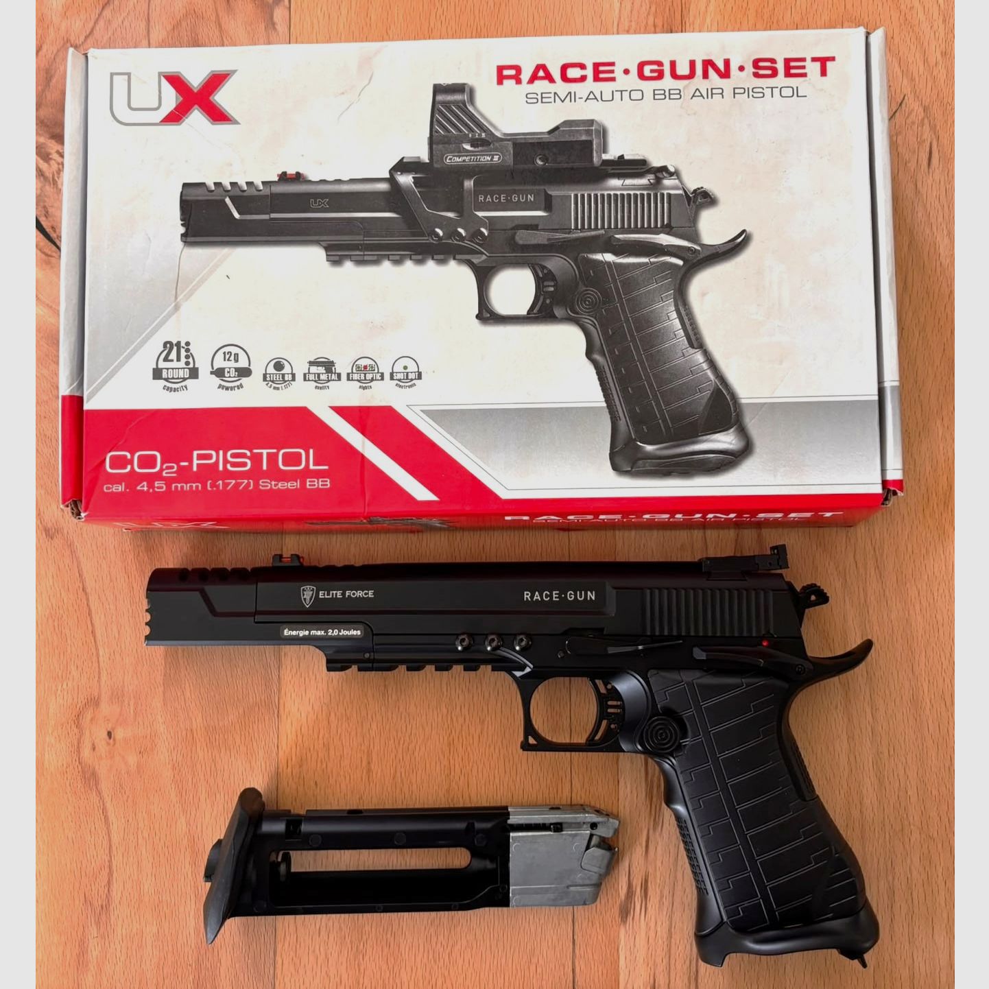 Umarex Race Gun in 6 mm BB Co2 come nuovo nella scatola originale