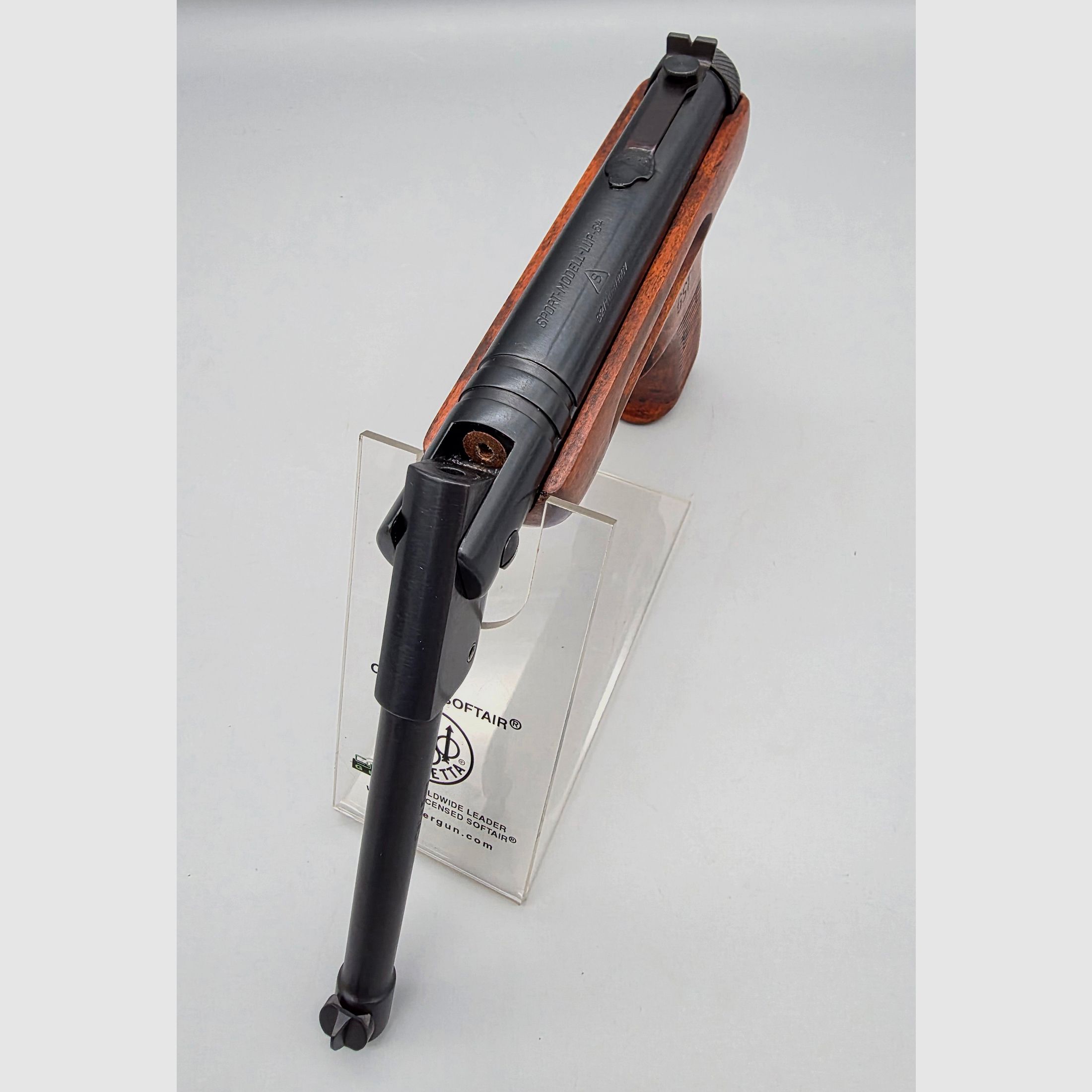 Restaurierte Luftpistole Haenel LUP54 selten zu finden Knicker Pistole GST LUP 54