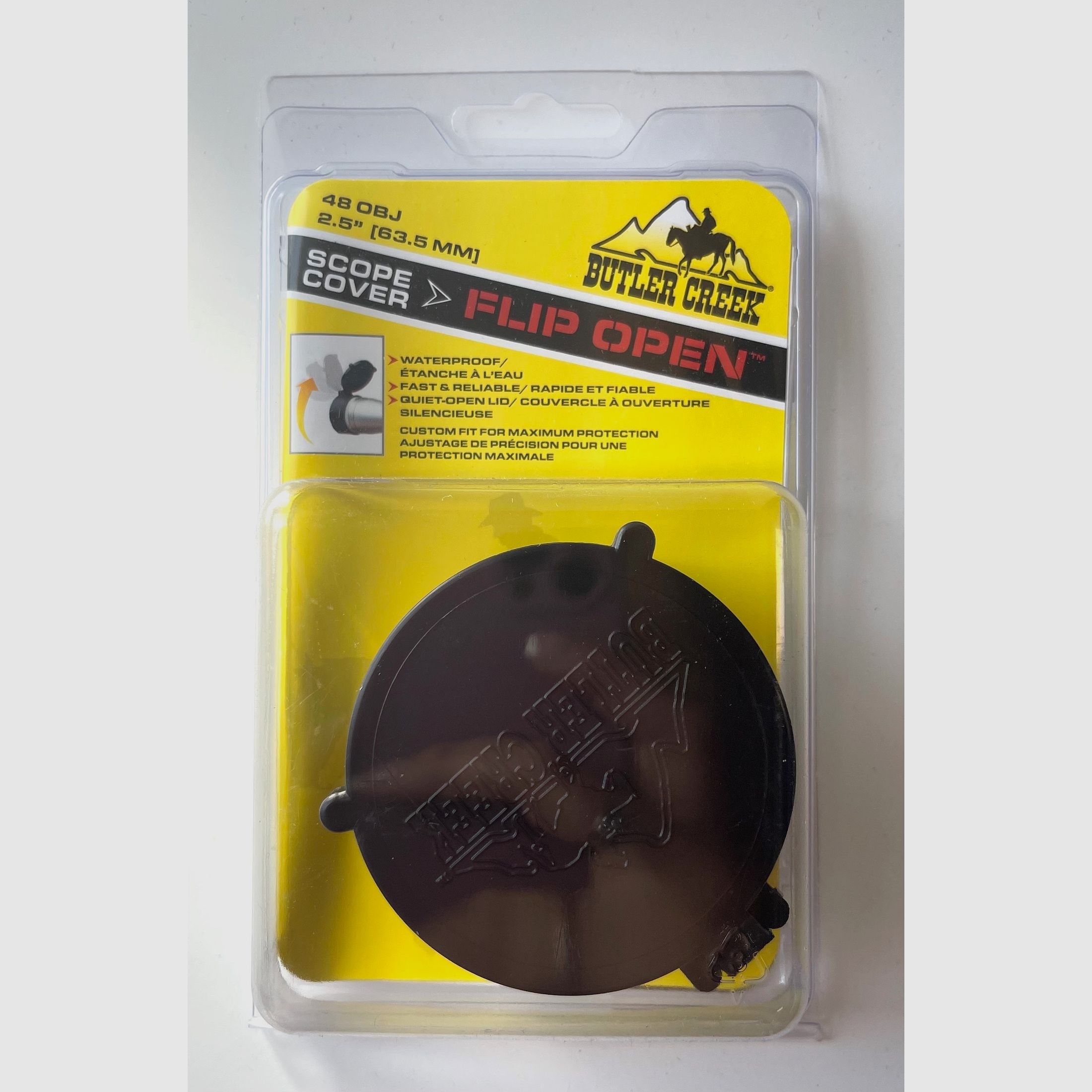 Butler Creek 30480 Tapas de Objetivo Abiertas 48 OBJ 63,5mm