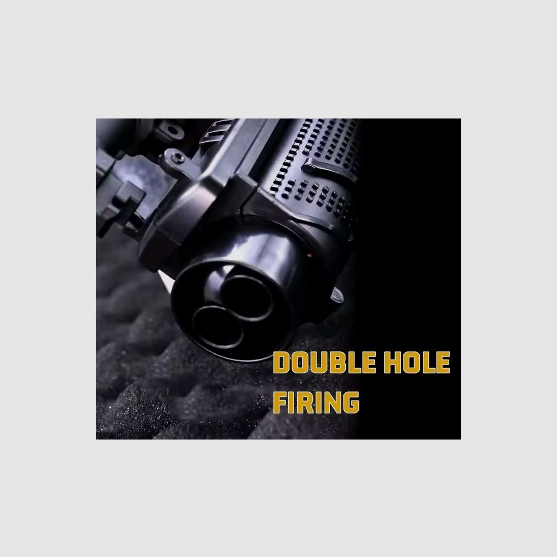 7mm Gel ball grenade launcher 20mm rail m4 m16 ar15 tm4 ris assault rifle etc universal