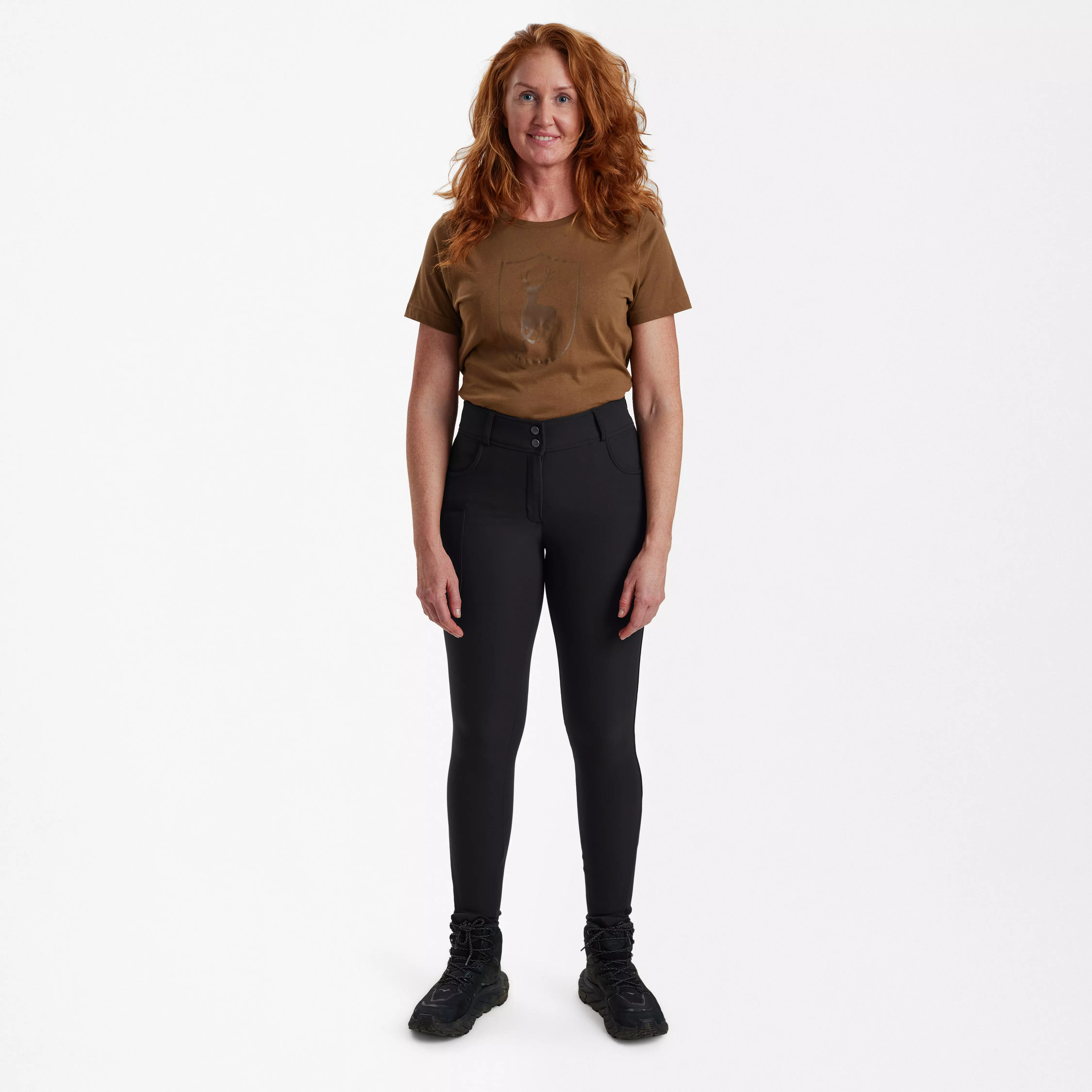 Leggings da caccia da donna - neri, immagine 3 di 5