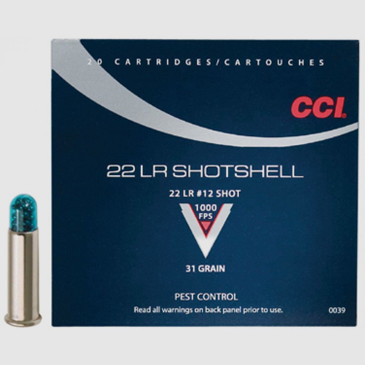 .22LR Schrot 2,01g / 31gr