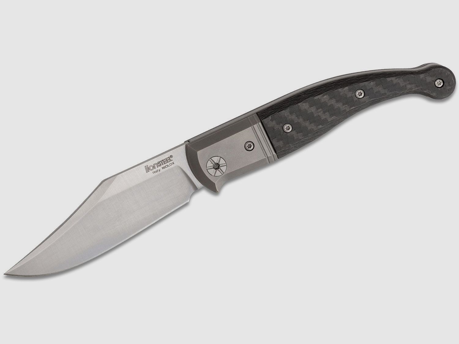 Gitano GT01 CF, Niolox Clip Point-Klinge, Kohlefaser-Griff | 97322
