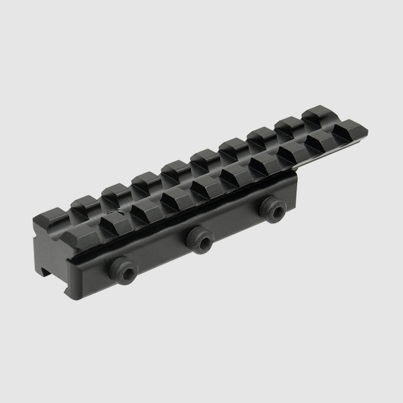 UTG MNT-PMTOWL-A Dovetail to Picatinny Adapter – 9–11 mm, 9 Slots