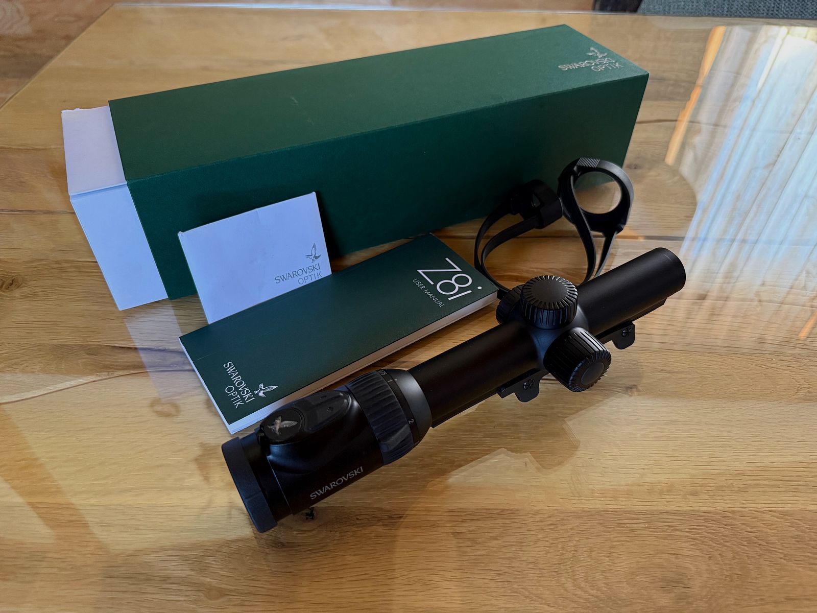 Swarovski Z8i+ 0,75-6x20 scope, like new