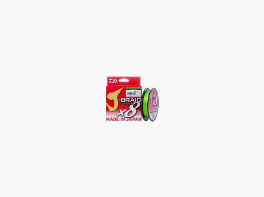 DAIWA J.BRAID GRAND CHARTREUSE X8 STRANG 135M