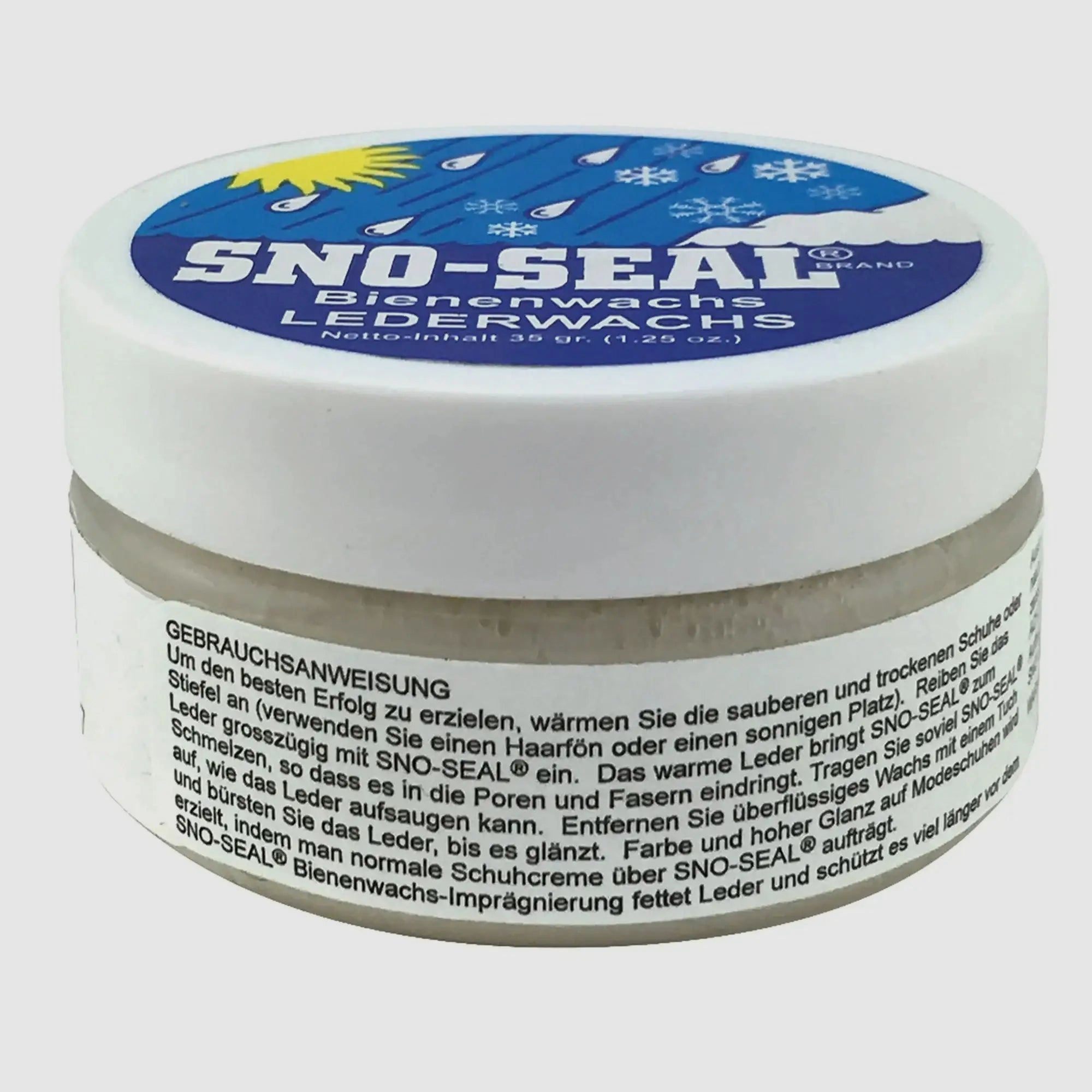 Sno-Seal Sno-Seal Cire à cuir Boîte 35 g