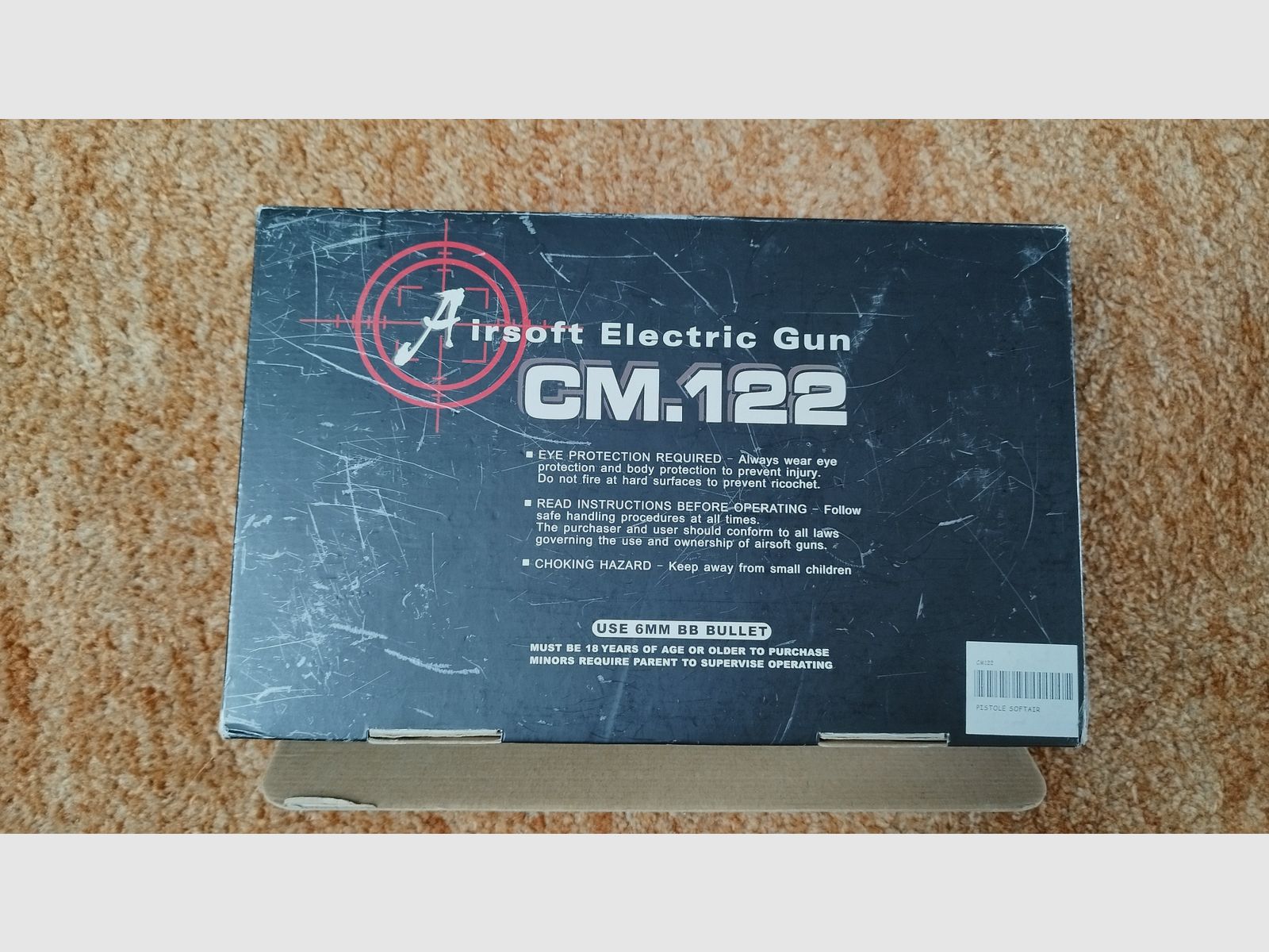 Cyma P226 Metallschlitten Komplettset AEP GSG Softair CM122 + 1 weiteres Magazin