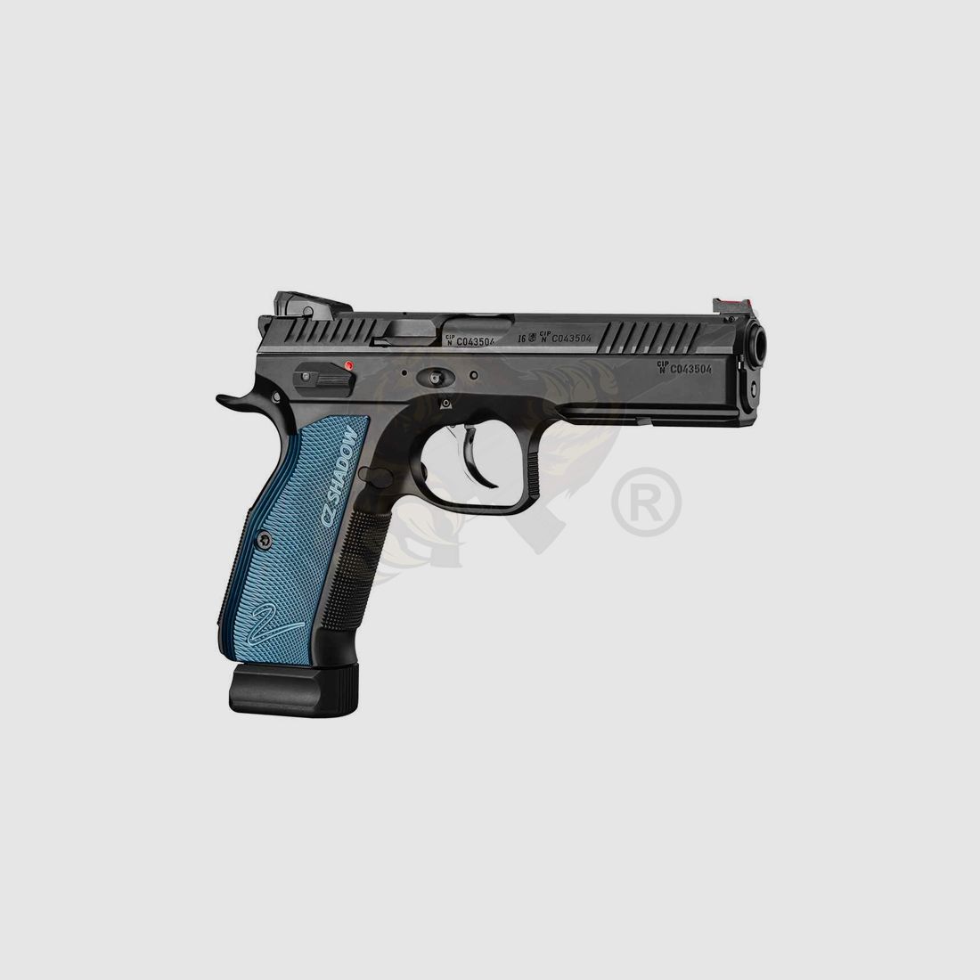 Shadow II 9mm Luger in Schwarz/Blau - CZ