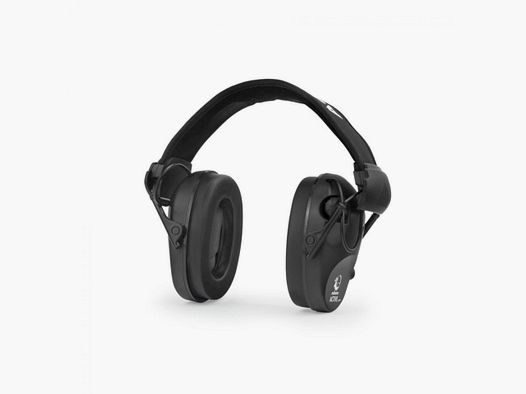 Active hearing protection RealHunter Active PRO black + safety glasses