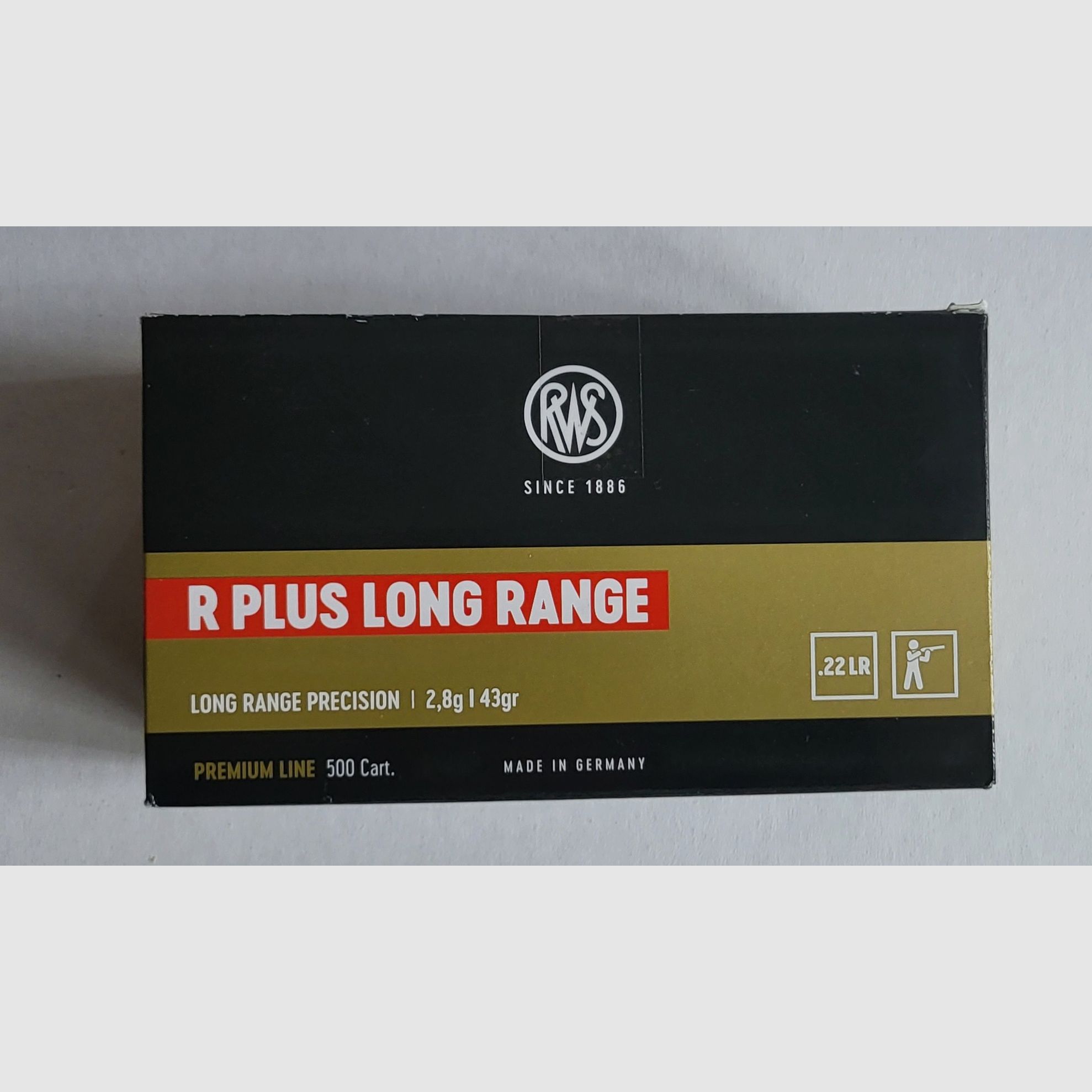 .22 lr  Munizione LongRange: RWS R Plus Long Range
