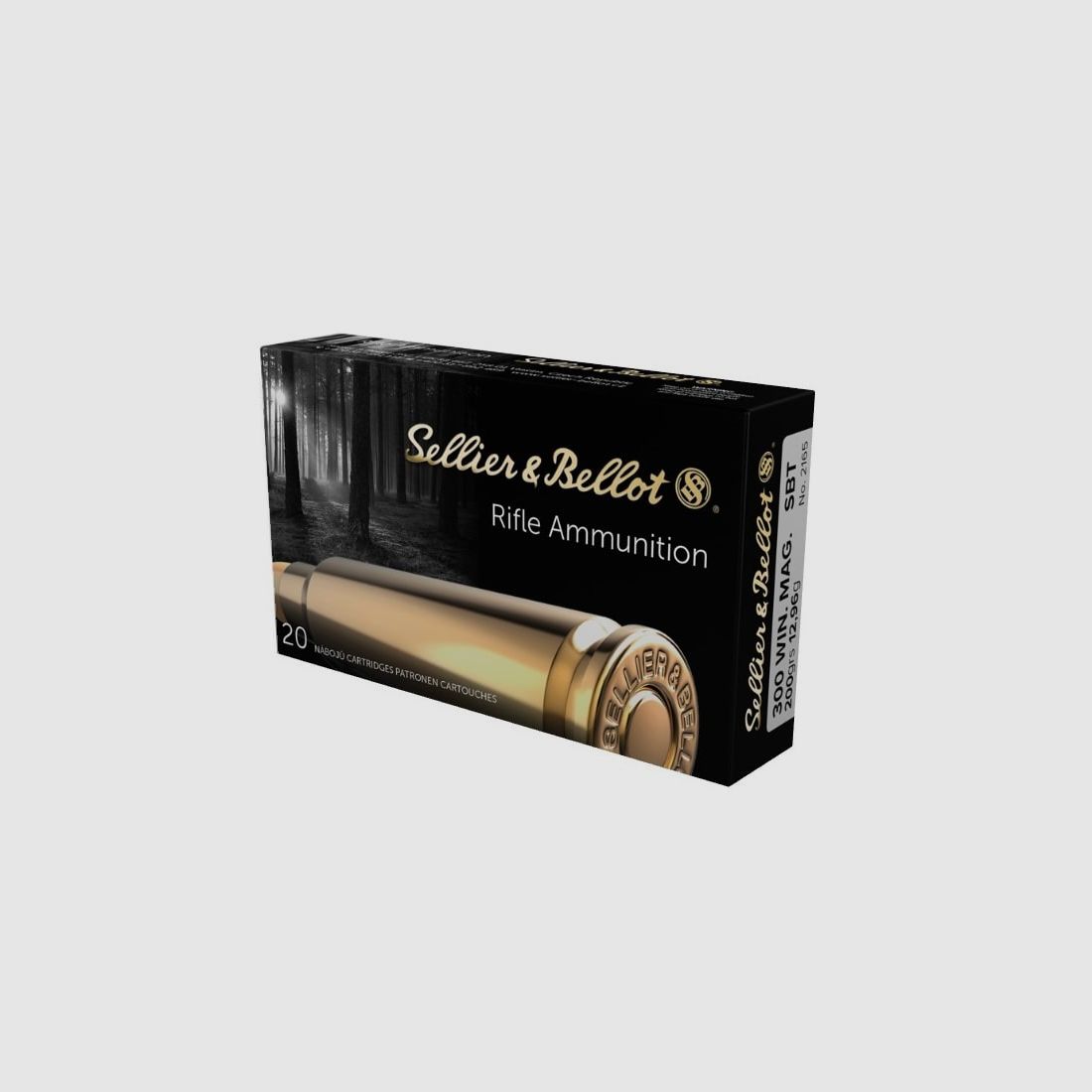 .300 Win. Mag. Sellier & Bellot SBT GameKing 200grs., Bild 1 von 2